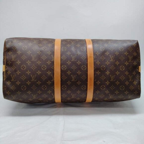 100% Authentic Louis Vuitton Keepall Bandouliere 55 Monogram Travel Bag #MN899 - Picture 6 of 9